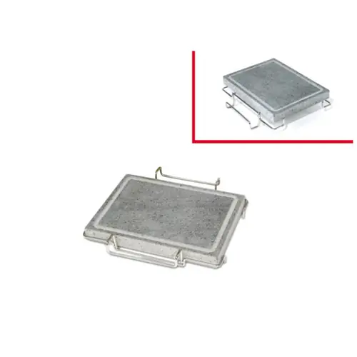 Neue Ware Heißer Stein Convivio Grillfläche Maße 290 x 210 mm