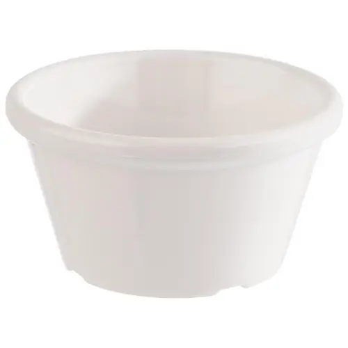 Bestseller Dipschälchen 12 Stück PET weiß Ø 60 mm