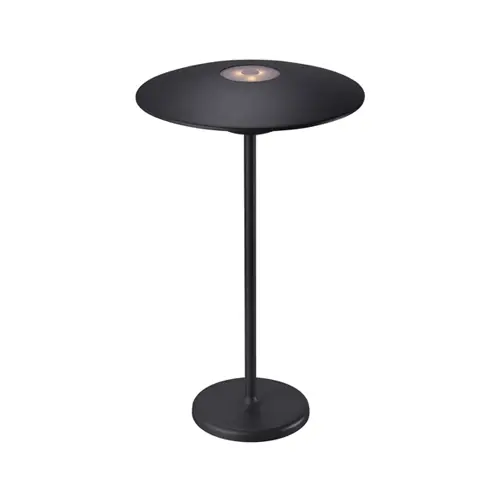 LED-Akku-Tischleuchte ENTERPRISE anthrazit Ø 190 mm H 380 mm Nur Heute
