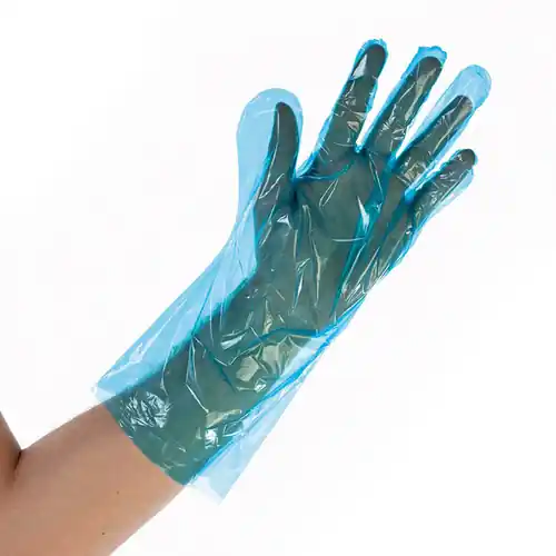 Neue Kollektion LDPE-Handschuhe SOFTLINE Einheitsgröße Polyethylen blau