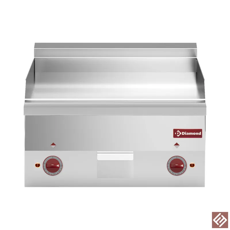 Elektro Grillplatte, glatt "verchromt" -Top- Preisknaller