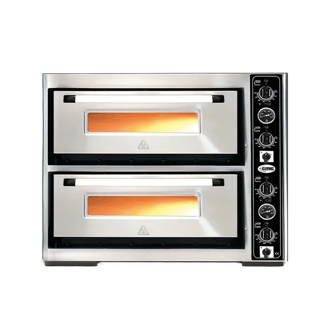 Echt GMG Pizzaofen Classic 6 + 6 x Ø 34 cm - mit Thermometer