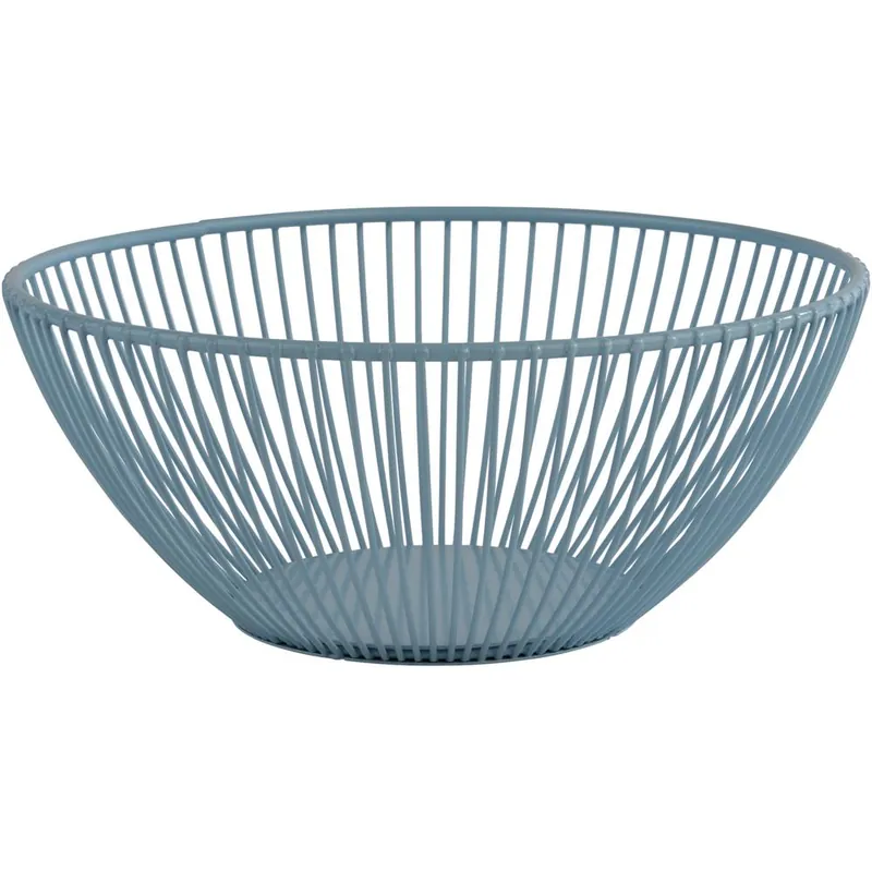 SVART Korb - Ø 20 x 8 cm - Metall - Blau Highlight
