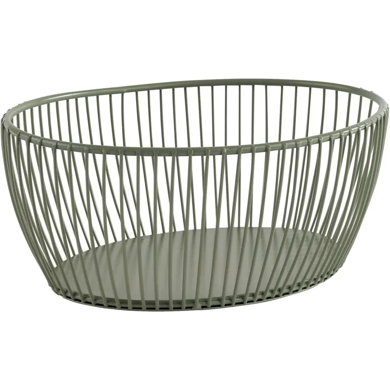 SVART Korb - 20 x 15 x 8 cm - Metall - Grün Nur Heute