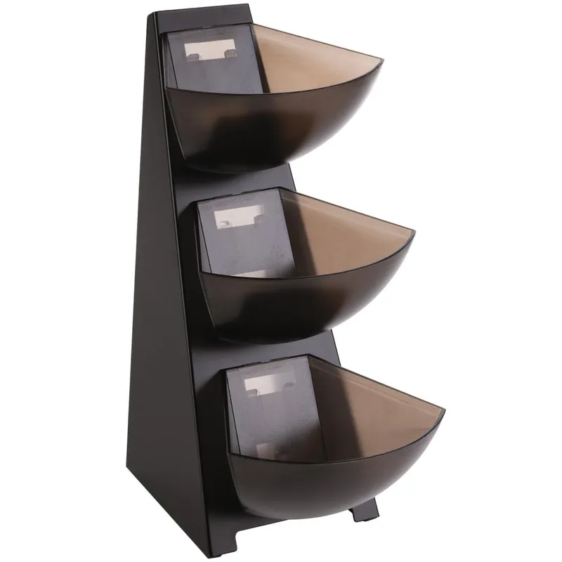 Bestpreis MULTI RACK Gestell (3-stufig) - 21 x 16 x 41 cm - Edelstahl 18/0, ABS