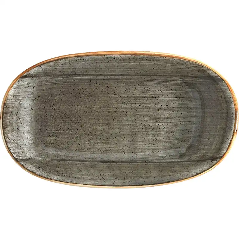 AURA Platte, oval - Größe 24 x 14 cm - Space Sale