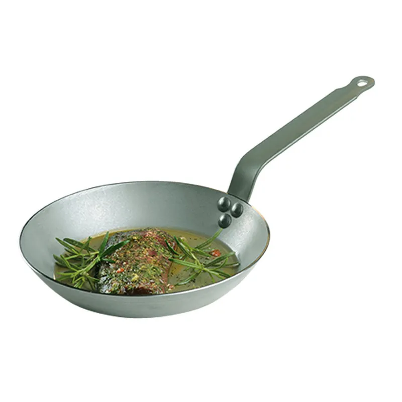 CARBONE PLUS Stahlpfanne - Ø 36 x 5,1 cm (3,0 mm) Schneller Versand