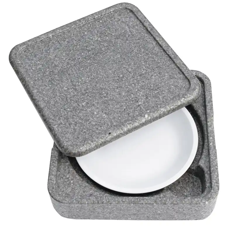 THERMO CONCEPT Tellerbox - Ø 27,5 cm (EPP grau) Billig