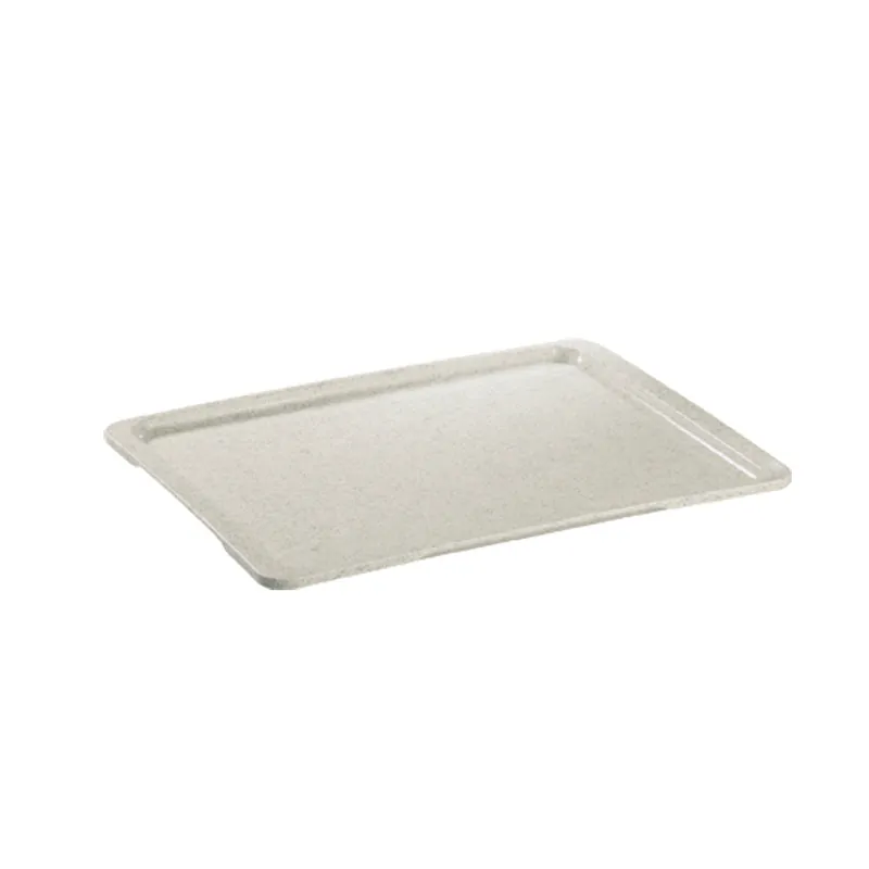 Serviertablett CAFETERIA 46 x 34,4 cm - Massivgrau Nur Für Kurze Zeit