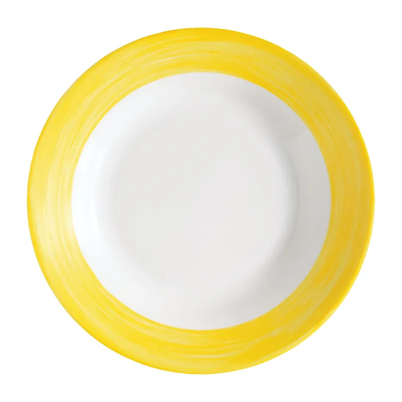 BRUSH Dessertteller - Ø 19,5 cm - Yellow Meistverkauft