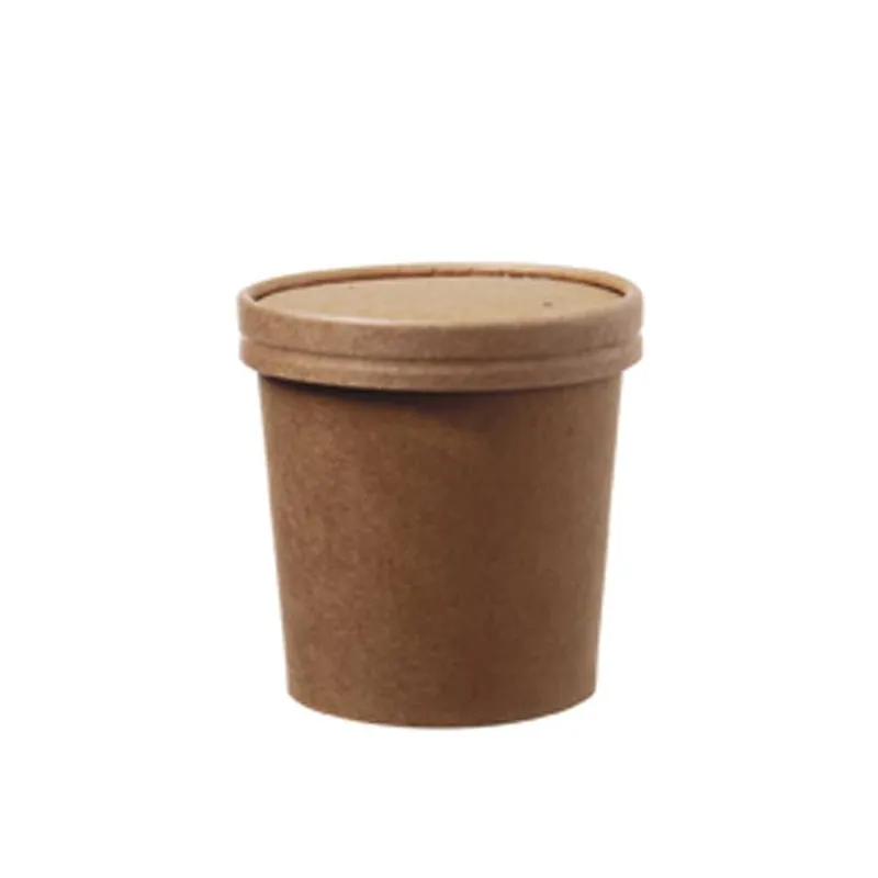 SOUP TO GO Becher Pappe/PLA 350 ml (25 Stück) Preiswert