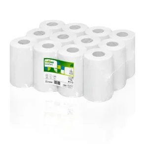 Handtuchrollen Innenzug Mini - Hochweiß - 1-lagig - 120 lfm (12 Rollen) Saisonangebot